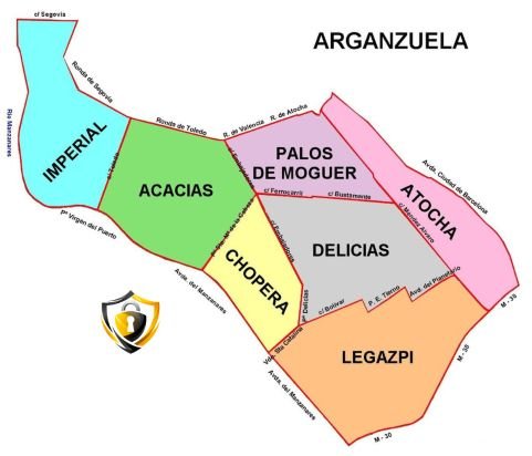 Cerrajeros cerca en Arganzuela