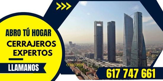 Cerrajeros en la Comunidad de Madrid 24/7