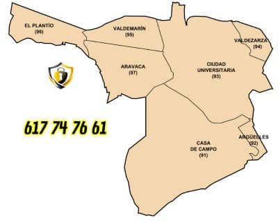 Cerrajeros Expertos en Moncloa