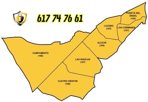 Cerrajero 24 horas en el distrito de Latina