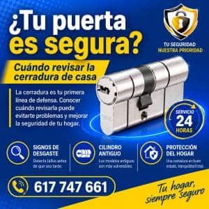 ¿Tu puerta es segura? Cuándo revisar la cerradura de casa